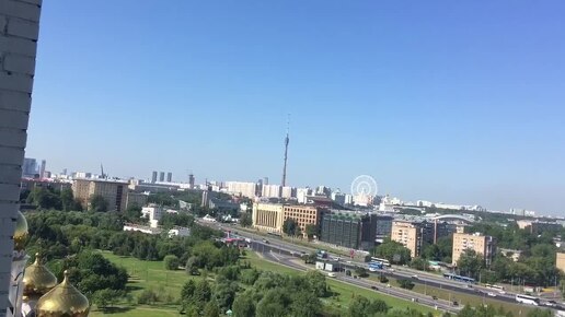 Москва, Ростокино, виды сверху, 27.07.24.