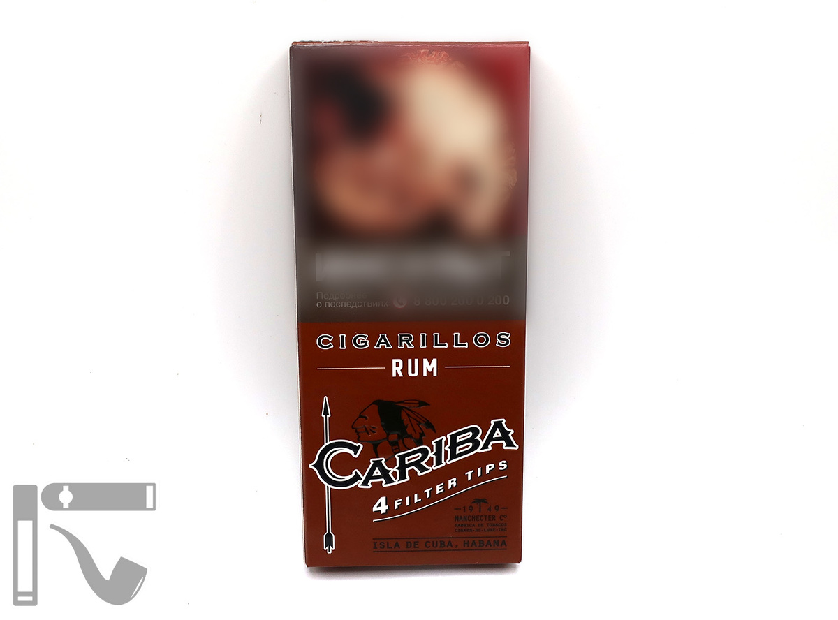 Сигариллы Cariba Rum. Фото: © канал "Уголок Курильщика"