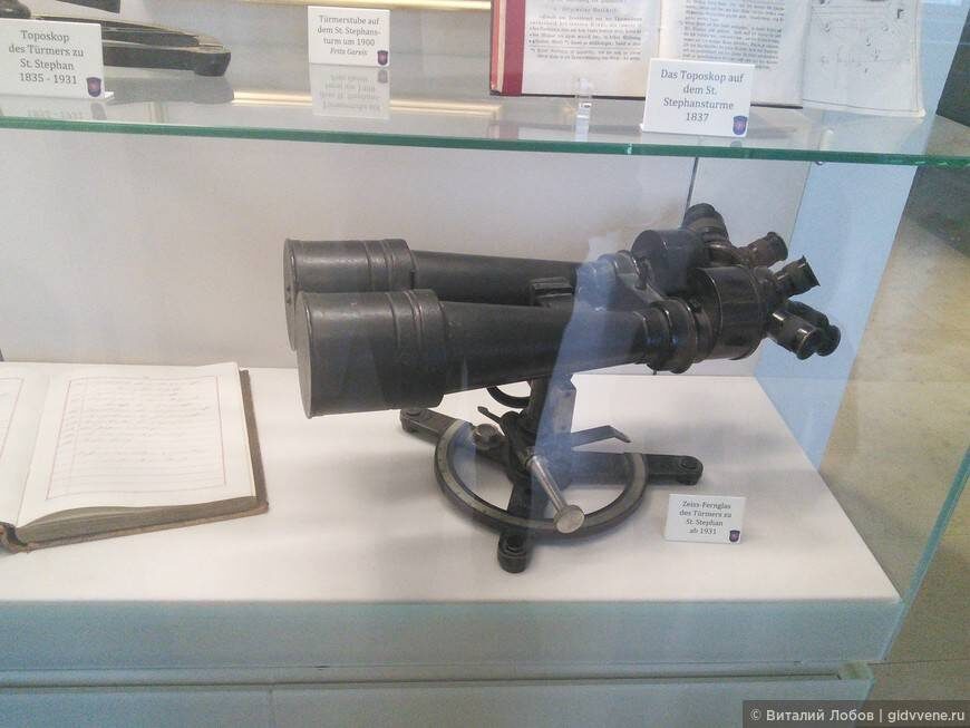 Топоскоп пожарного из венского музея пожарной охраны