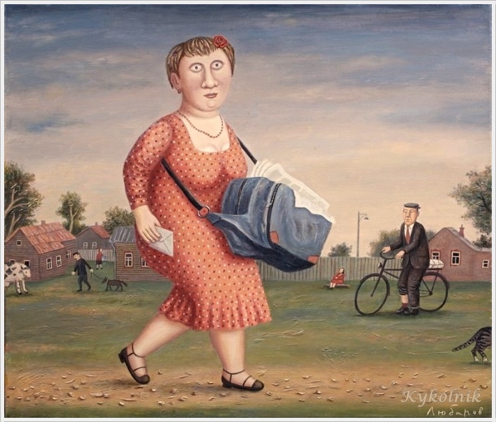 «Почтальон Маша». Любарова В.С. 1944