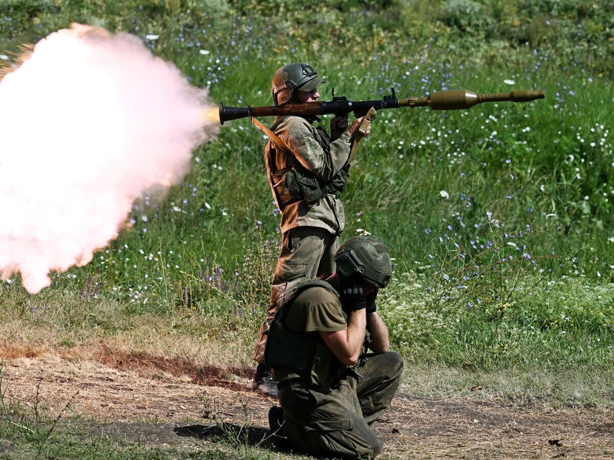    Российские военнослужащие© РИА Новости / Станислав Красильников