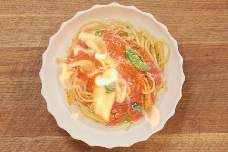 Яростно пылающие спагетти