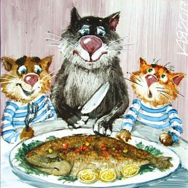 очаровательные коты Анатолия Ярышкина