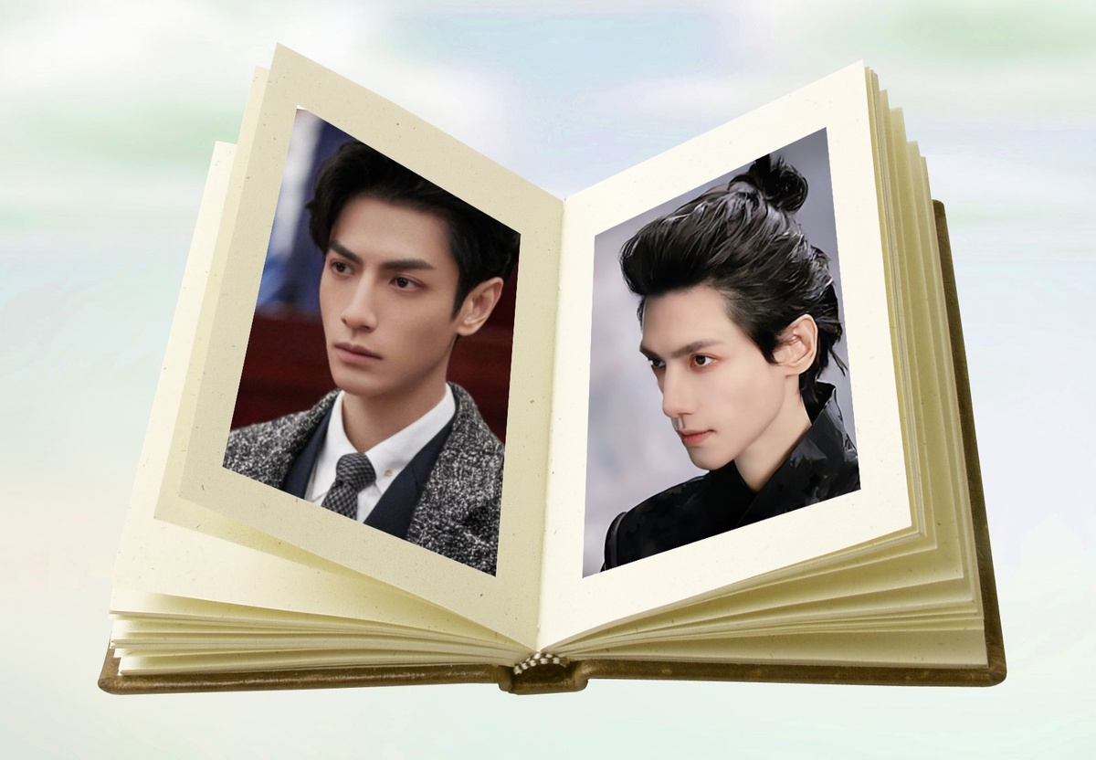 Коллаж из фотографий актера