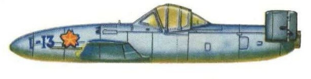 Японский самолёт-снаряд специального назначения Yokosuka MXY7 Ohka.