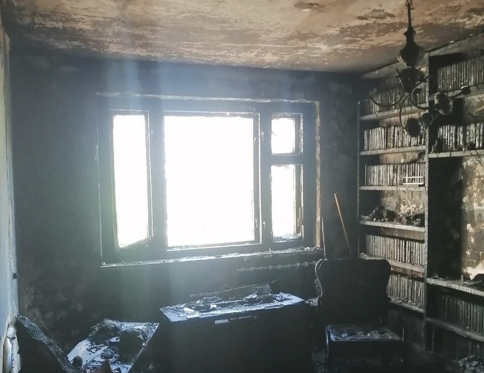    В ближайшие дни в поврежденном доме начнутся ремонтные работы ФОТО: Денис Седов ВК