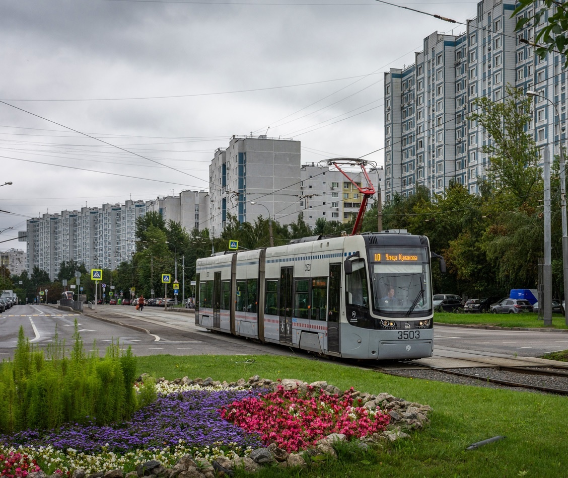 Польский трамвай Pesa на столичном маршруте. Фото сайта https://transphoto.org, автор Sergey Nemtsev