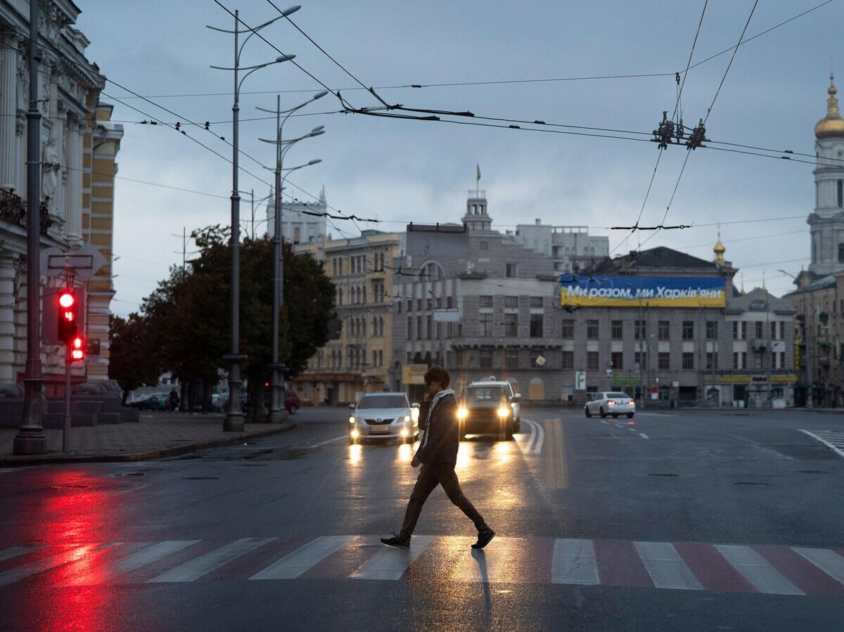    Улица в Харькове© AP Photo / Leo Correa