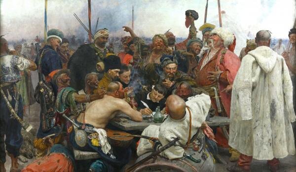 Репин И. Е. Запорожцы