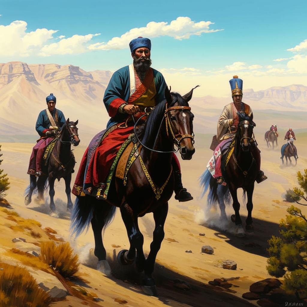 Такими таджикских басмачей представляет искусственный интеллект от Kandinsky. 