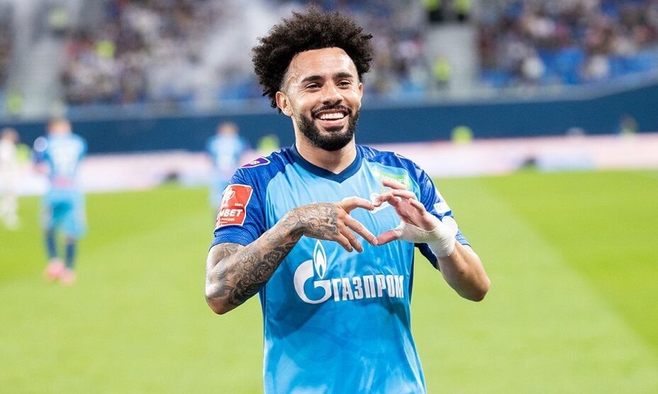    Клаудиньо может остаться в «Зените» и заработать еще одно золото РПЛ. Фото: ФК «Зенит»