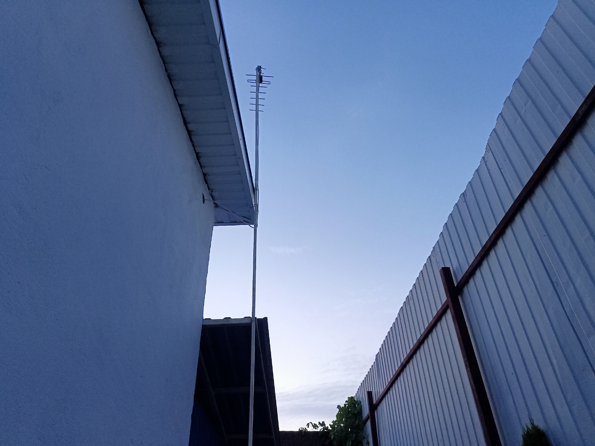 А вот она, моя антенна!