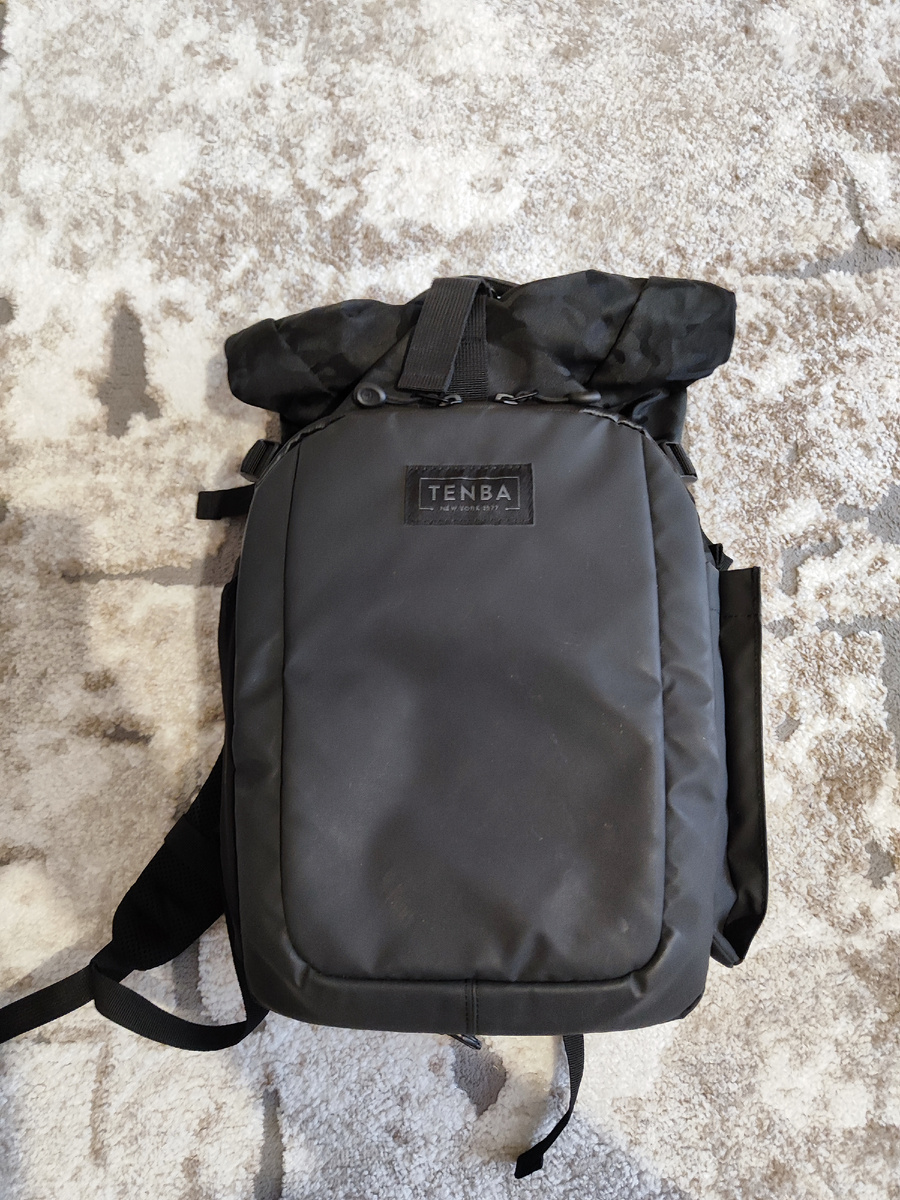 Tenba Fulton v2 10L по типу рюкзак мешок сверху