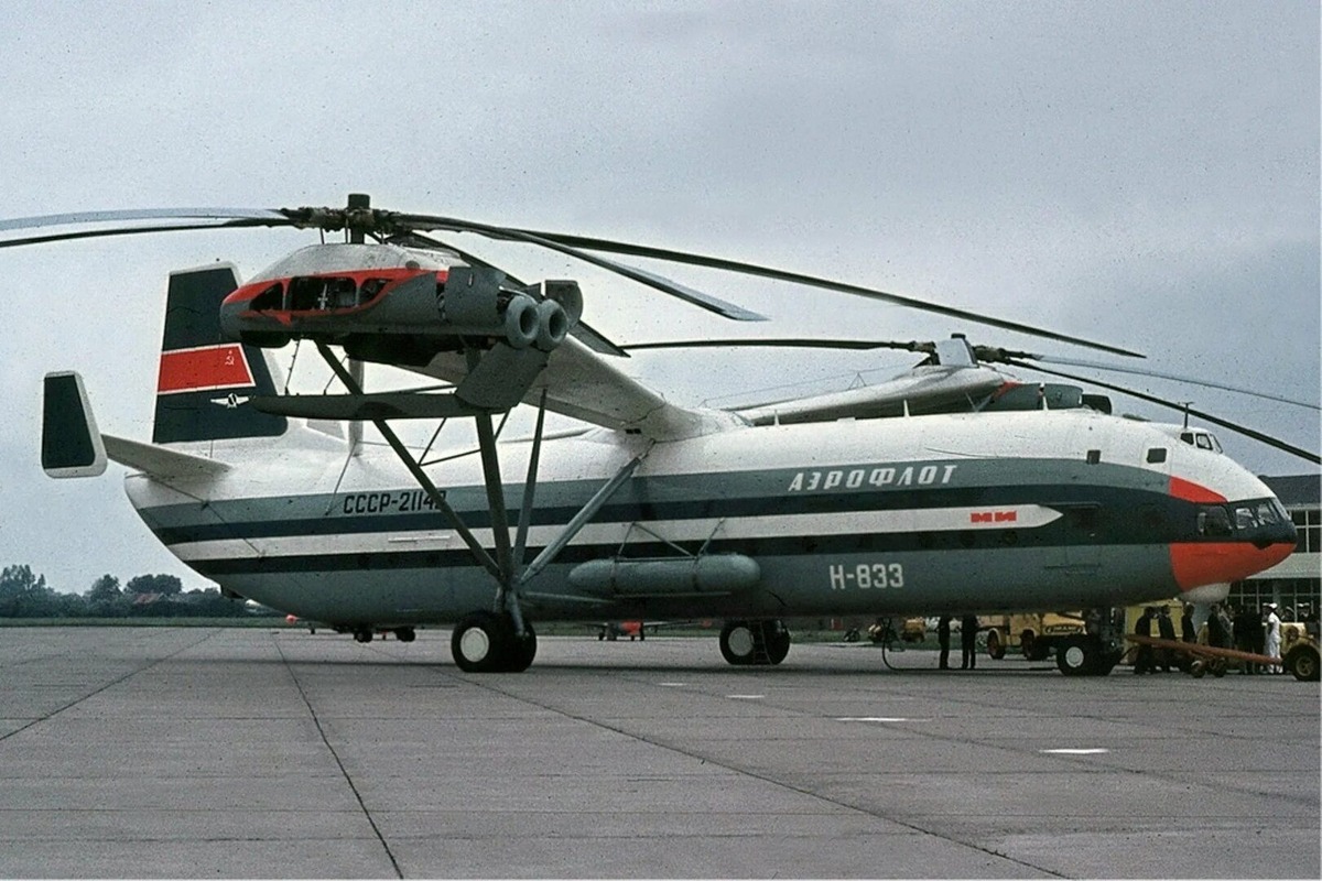 Вертолёт В-12 (Ми-12). 