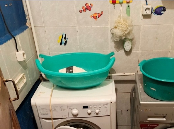 Провел нам каждому по индивидуальной розетки под стиральные машинки ,сделал нормальный слив через стояк в ванной ,сделал горячую воду на кухне - до этого мы жили как "каменные люди"  