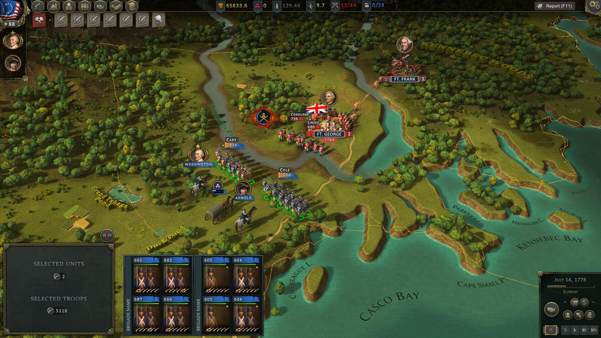    Галерея игры Ultimate General: American Revolution