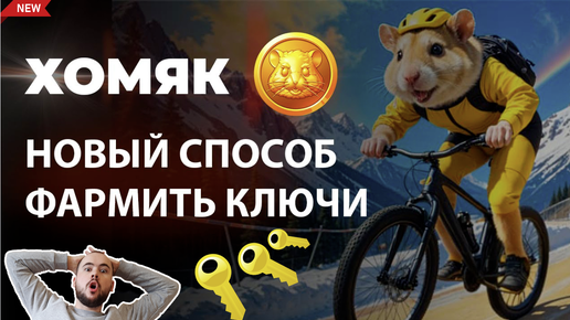 Hamster kombat новая игра, фармим ключи в BIKE RIDE 3D. Как НЕ получить 4 ключа