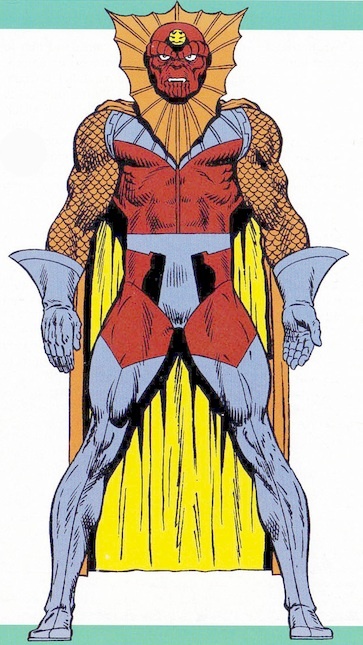 Король Змеиного общества из комиксов Marvel