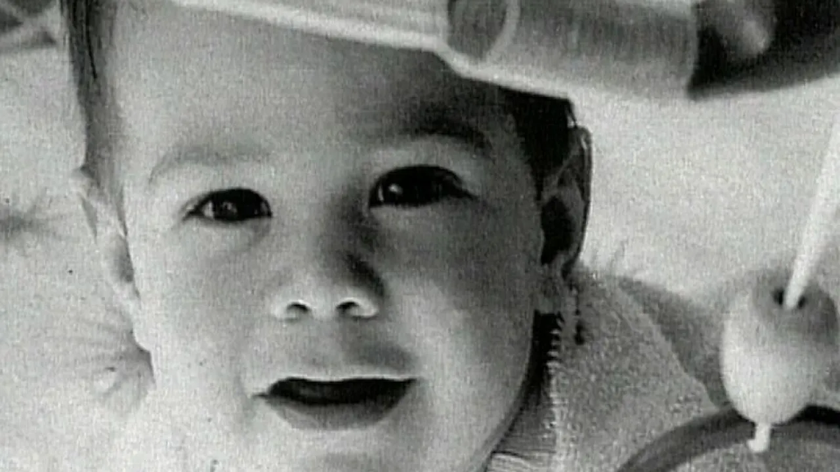 Киану Ривз в детстве.