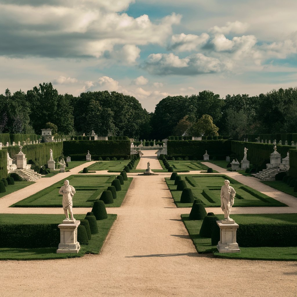 Классический стиль в ландшафтном дизайне.