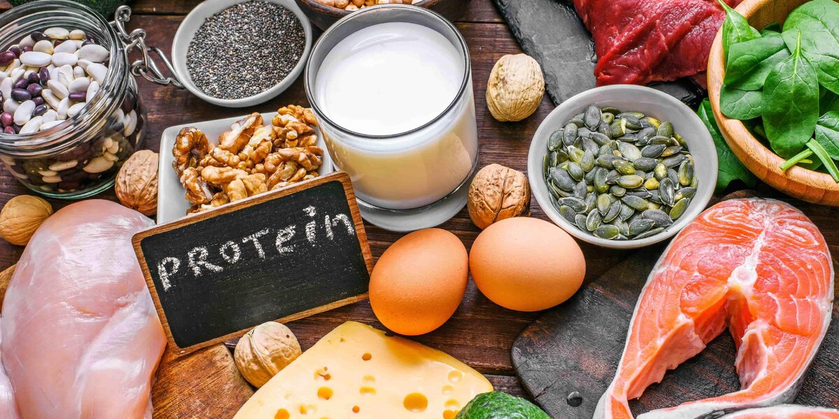 Продукты, содержащие белок