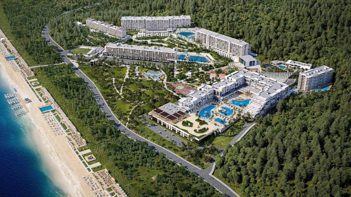 Планирование территории отеля Alean Resort Monvert