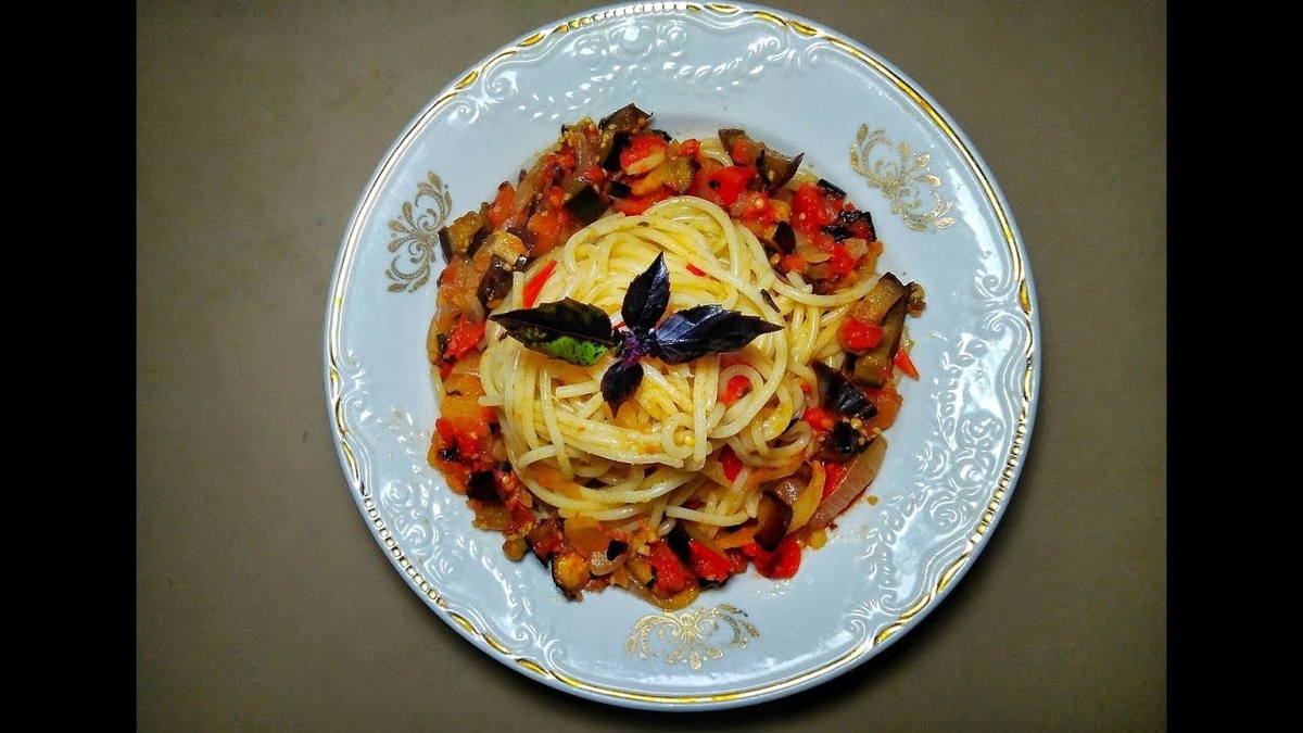 Вариант сервировки.