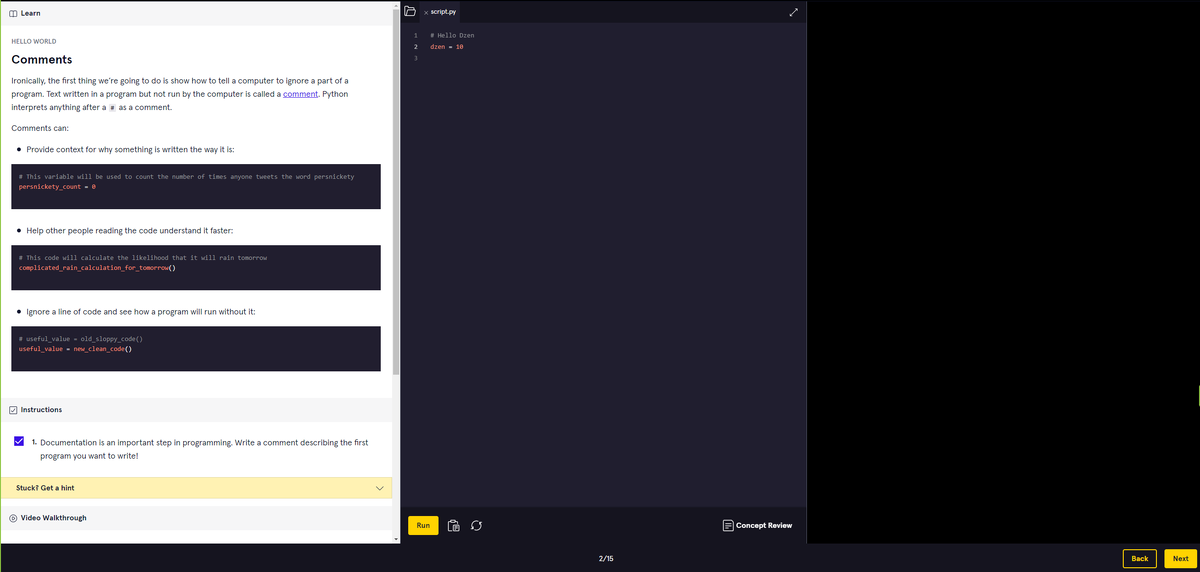 Codecademy 