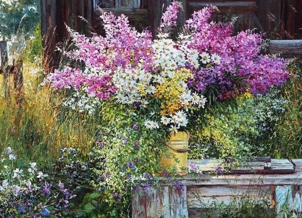 Летний день. Картина художницы Татьяны Черных.