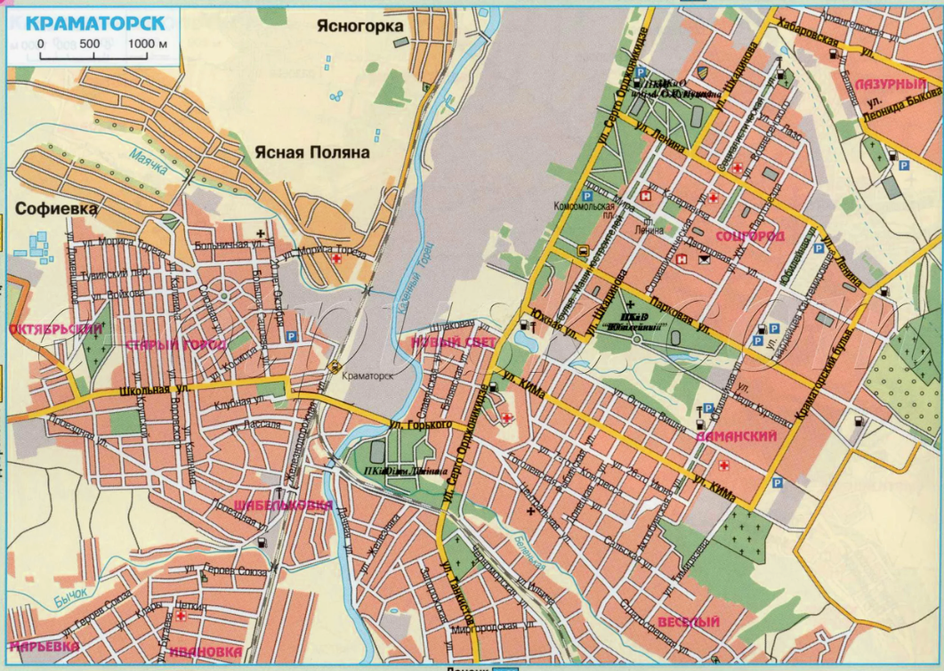 Краматорск - город контрастов