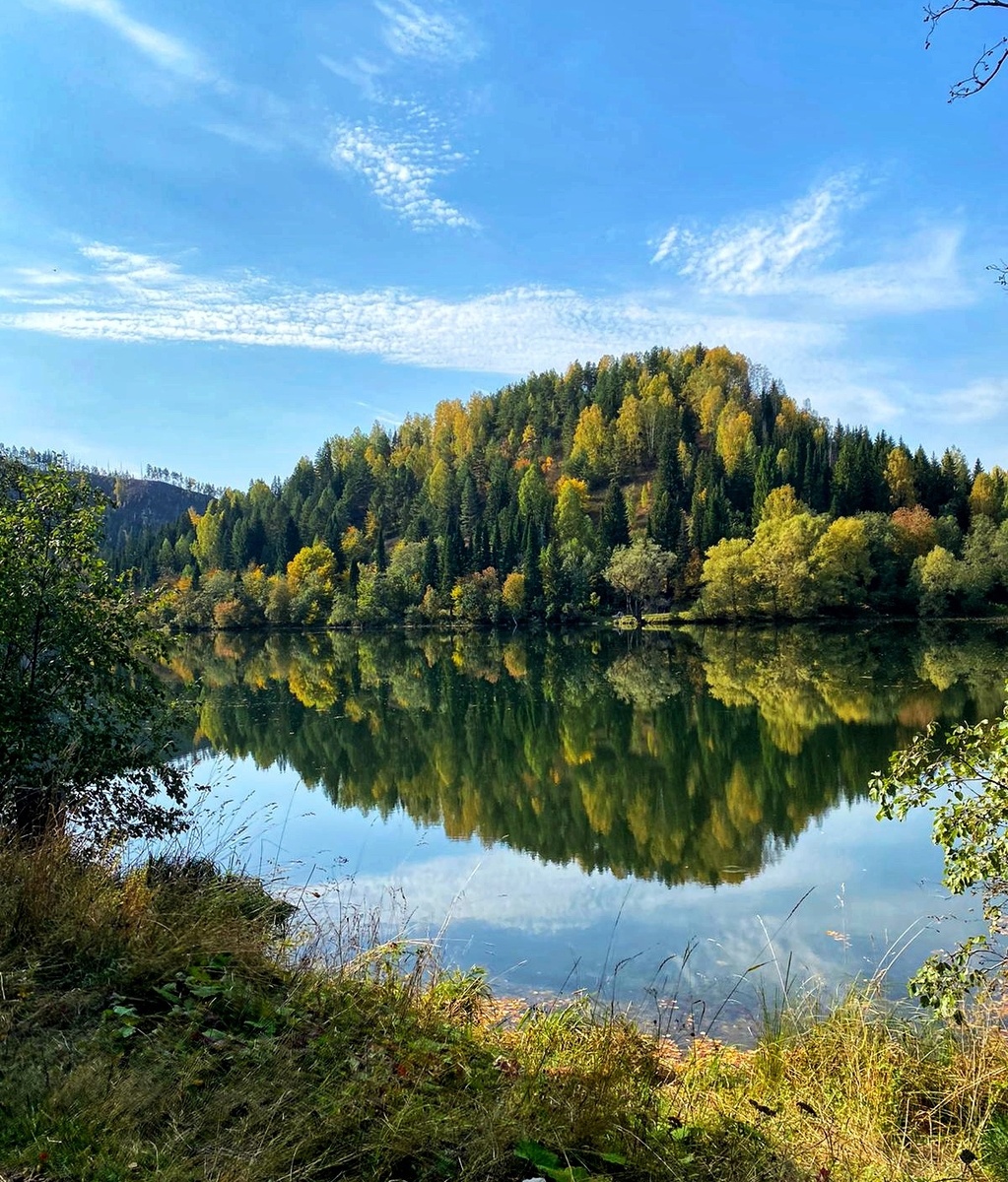 Жукова Шишка г. Сим в осеннее время