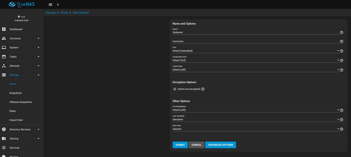 ввод имени - submit