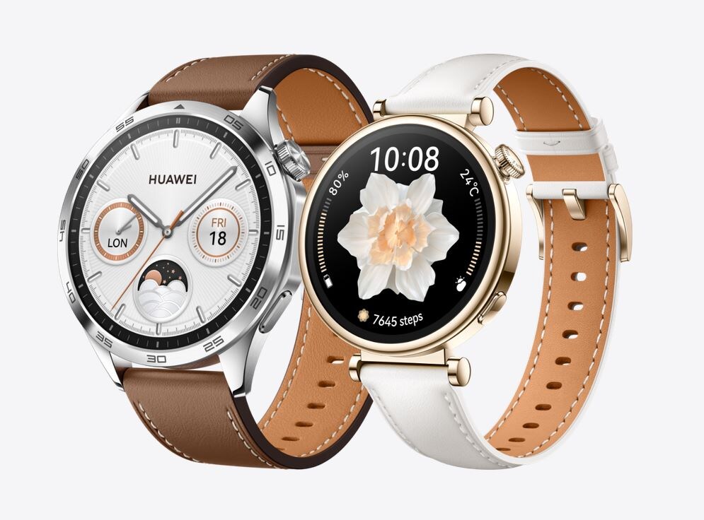 Huawei Watch GT 5 придут на смену Huawei Watch GT 4, показанным на этой картинке. Изображение: Huawei  📷
