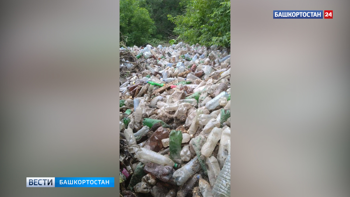    Складированный годами мусор принесло ливнями во дворы уфимцев