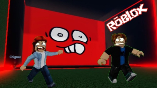 Убеги от КРАСНОЙ СТЕНЫ в Roblox!