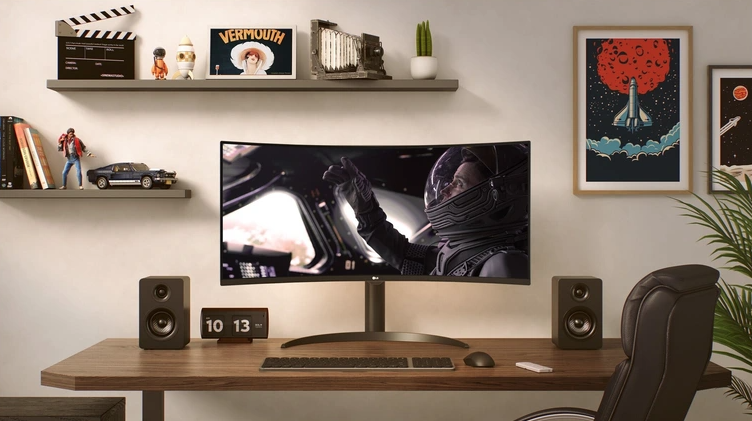 МОНИТОР LG MYVIEW 34SR65QC