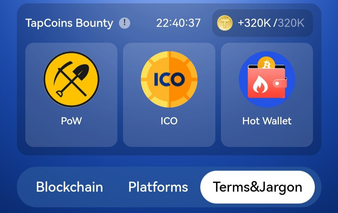 Tapcoins bot