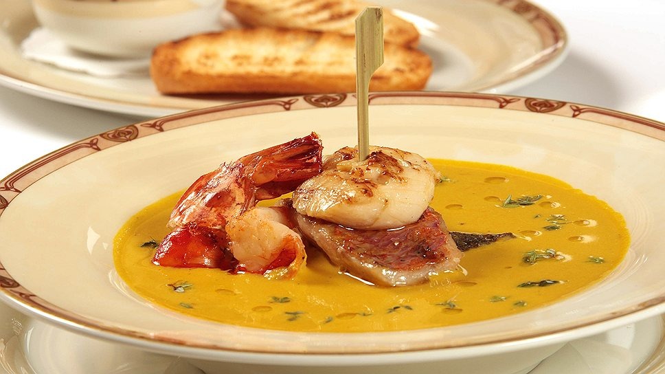 Вариант сервировки.