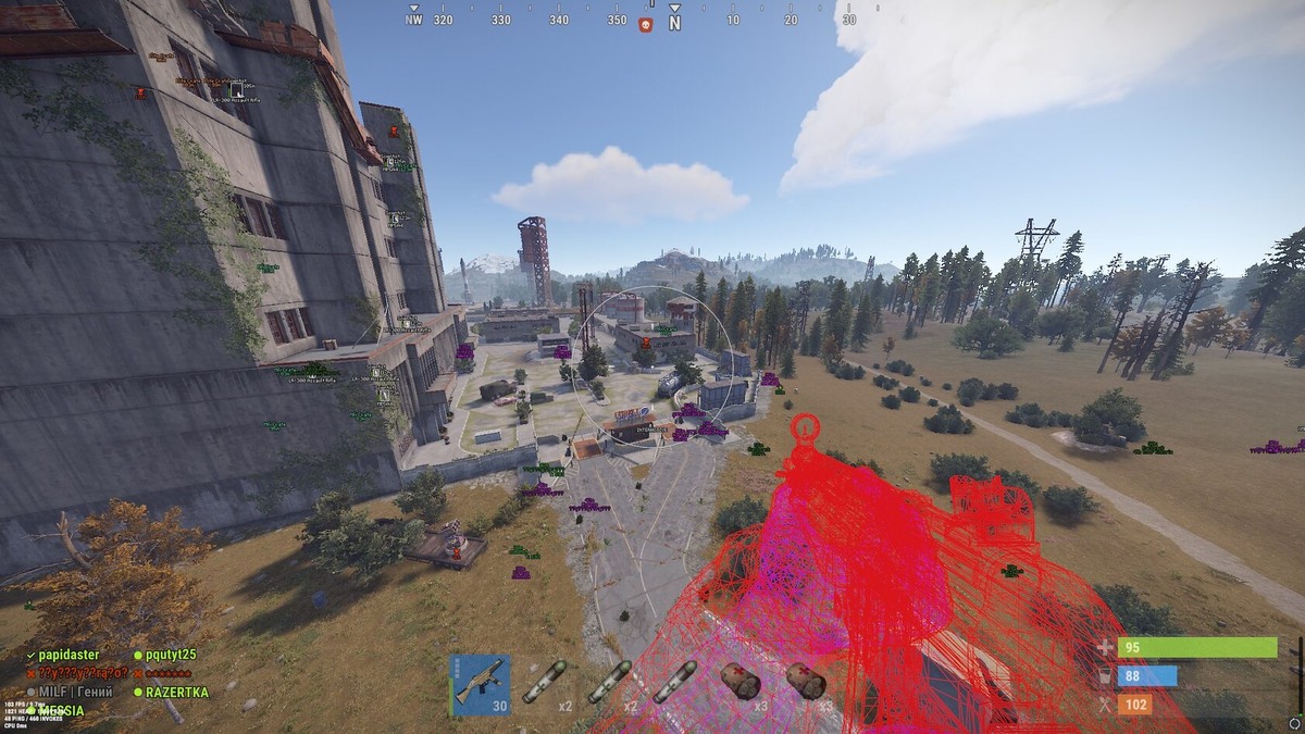 Скриншот Чита для Rust: https://gamebreaker.ru/rust/fluent
