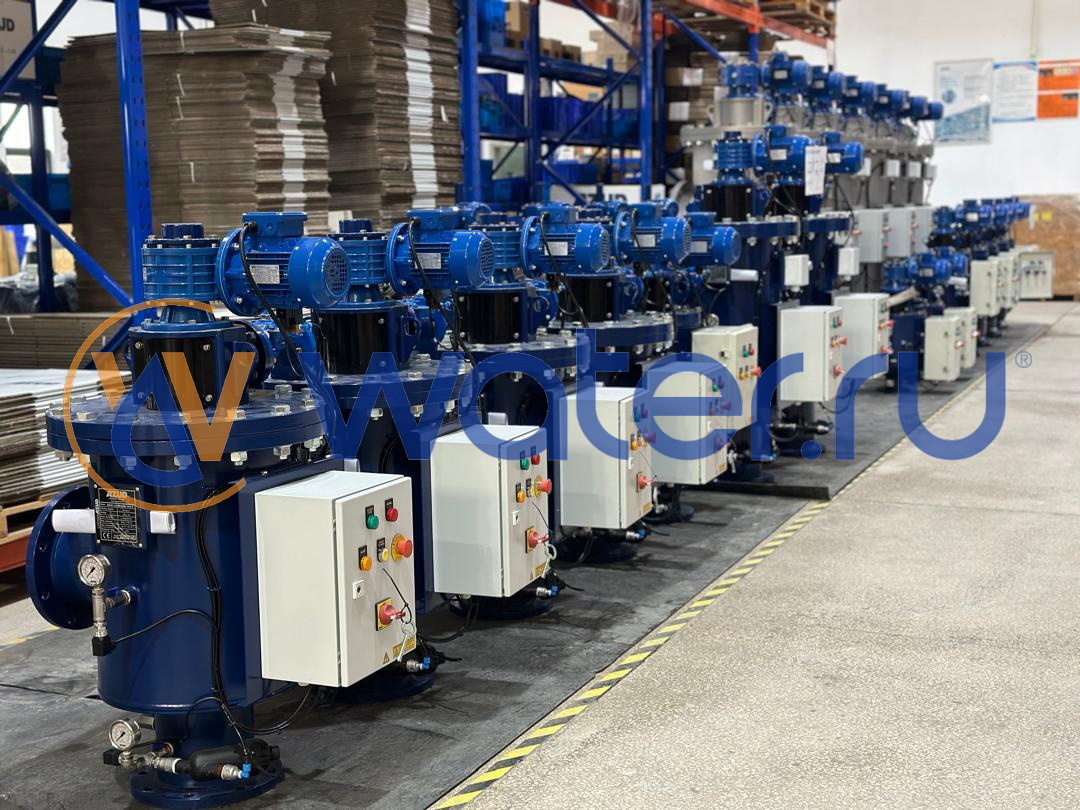 Сетчатые фильтры с автоматической промывкой Гидра Фильтр