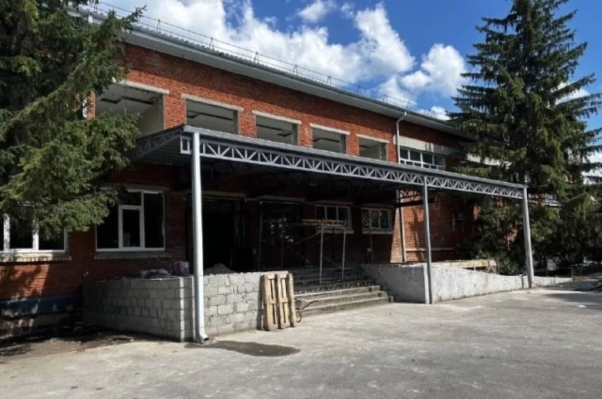    В посёлке Тульском завершается ремонт в образовательном центре № 1