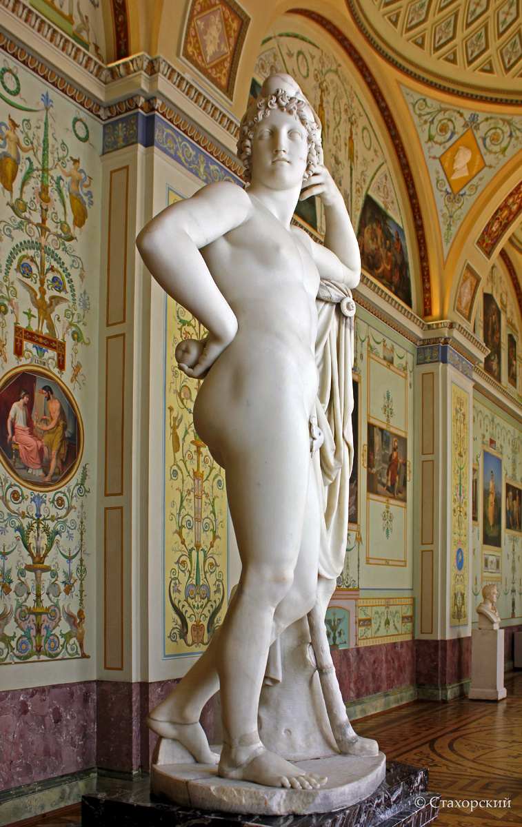 Антонио Канова. «Парис», мрамор, 1810-е годы. Эрмитаж, Санкт-Петербург