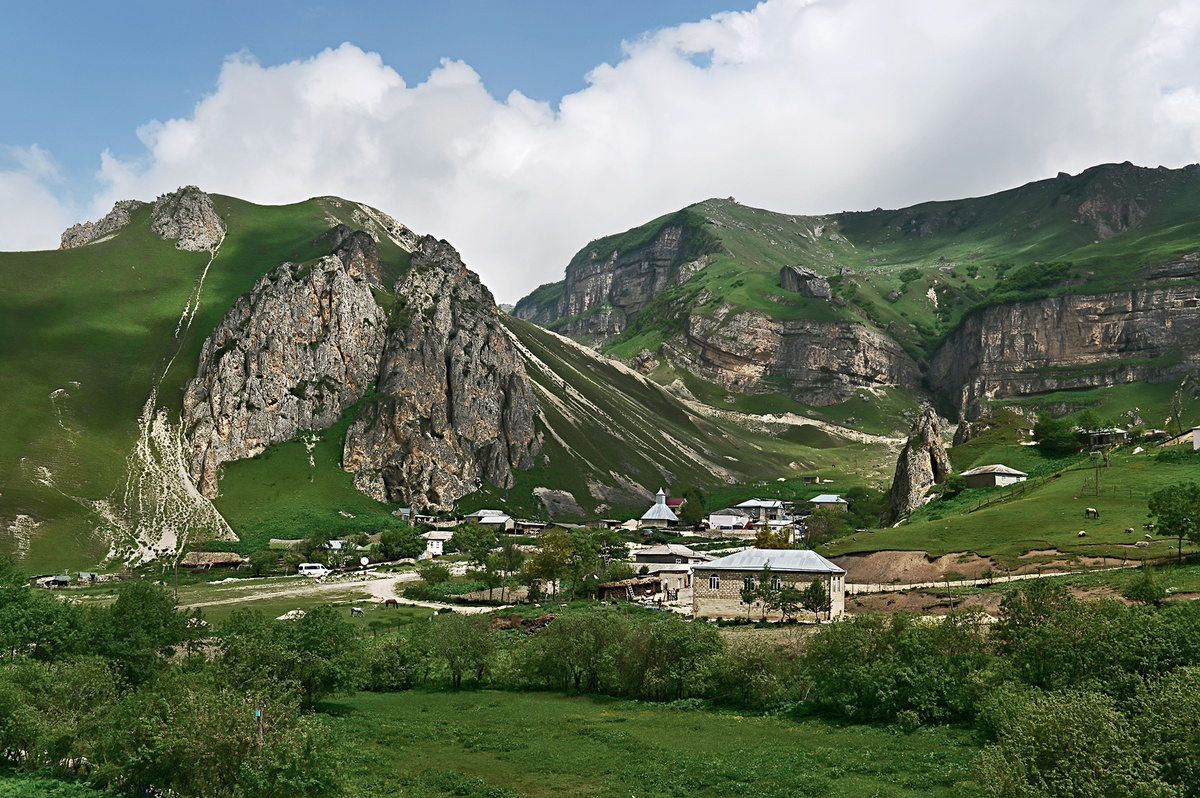 Лезгинская деревня Лаза