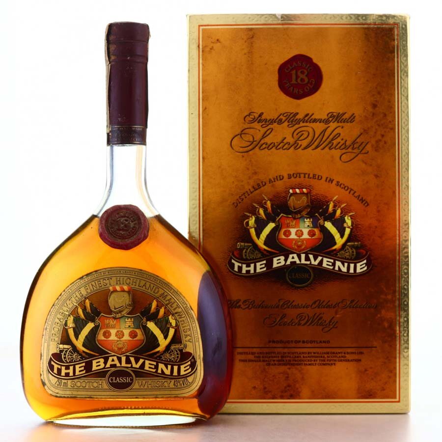 Финиширование вискиBalvenie Classic 18 Year Old 1980s