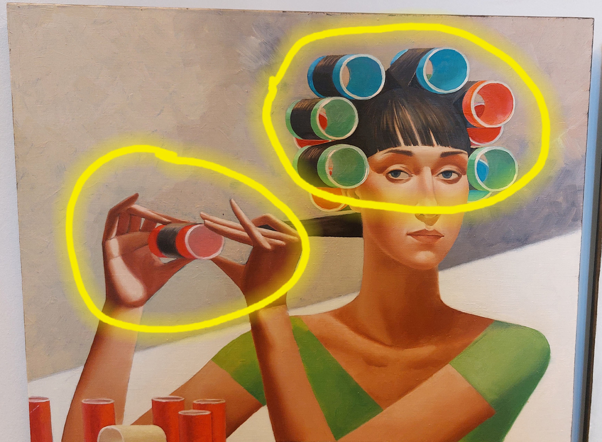 Анастасия Бузанова, Автопортрет, 2008г. 