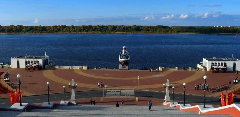 Фото: администрация Нижнего Новгорода. Нижне-Волжская набережная