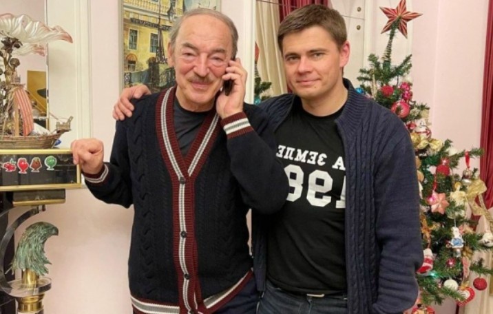 на фото Сергей Боярский и его отец Михаил Боярский