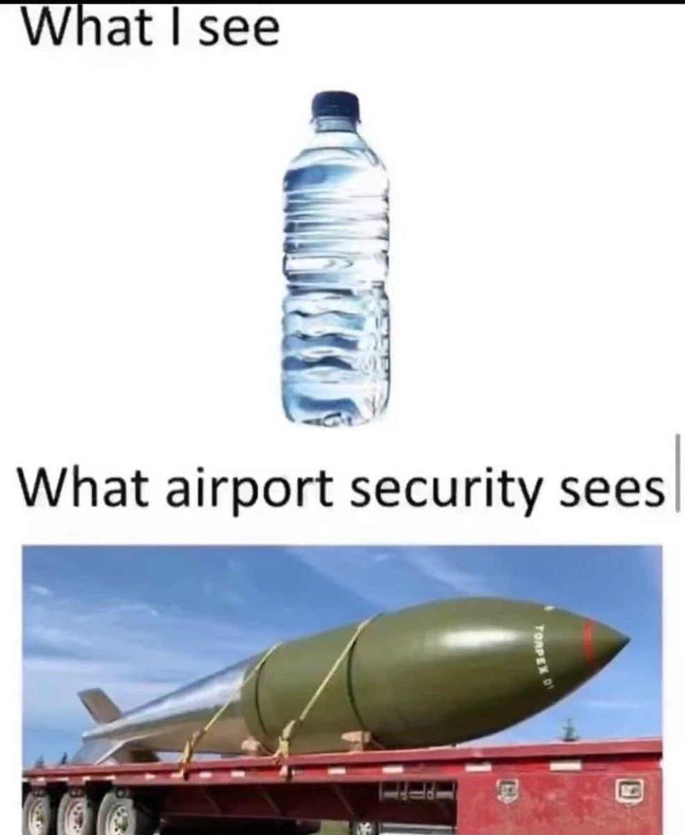 Шутка про аэропорты из открытого источника 