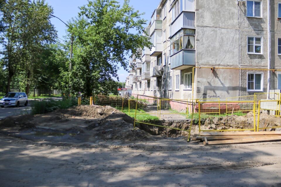    Реконструкция тепловых сетей в Новоалтайске. Источник: Виталий Барабаш