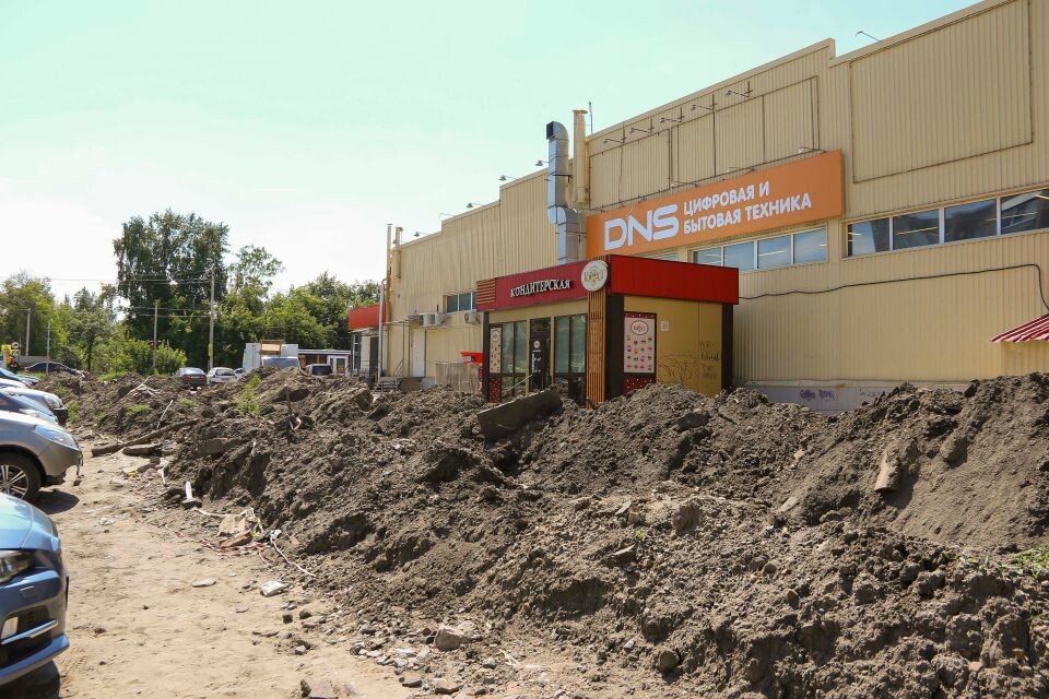    Реконструкция тепловых сетей в Новоалтайске на ул. Космонавтов . Источник: Виталий Барабаш